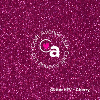 Cherry Glitter HTV