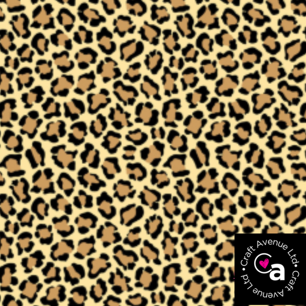 Leopard Adhesive Vinyl