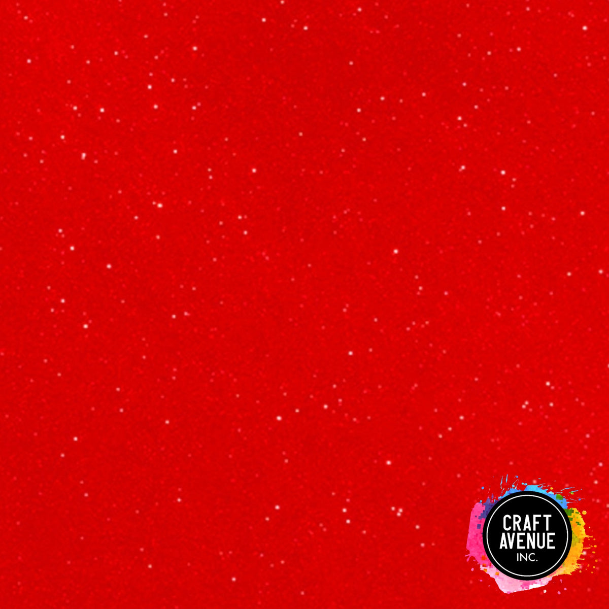 Glitter Flame Red Siser Psv Permanent Vinyl Craft Avenue Ltd